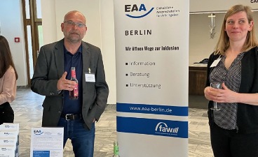 EAA Stand am Pankower Wirtschaftstag
